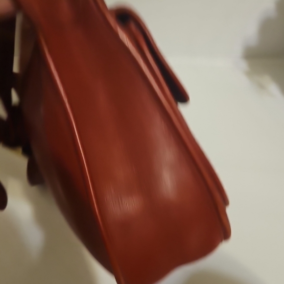 Vintage COACH Red Taft Leather Crossbody Bag #9980 – Classic & Rare - Picture 11 of 16